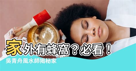 蜂窩風水|【家外有蜂窩】家外有蜂窩？必看！吳青舟風水師揭秘家居風水